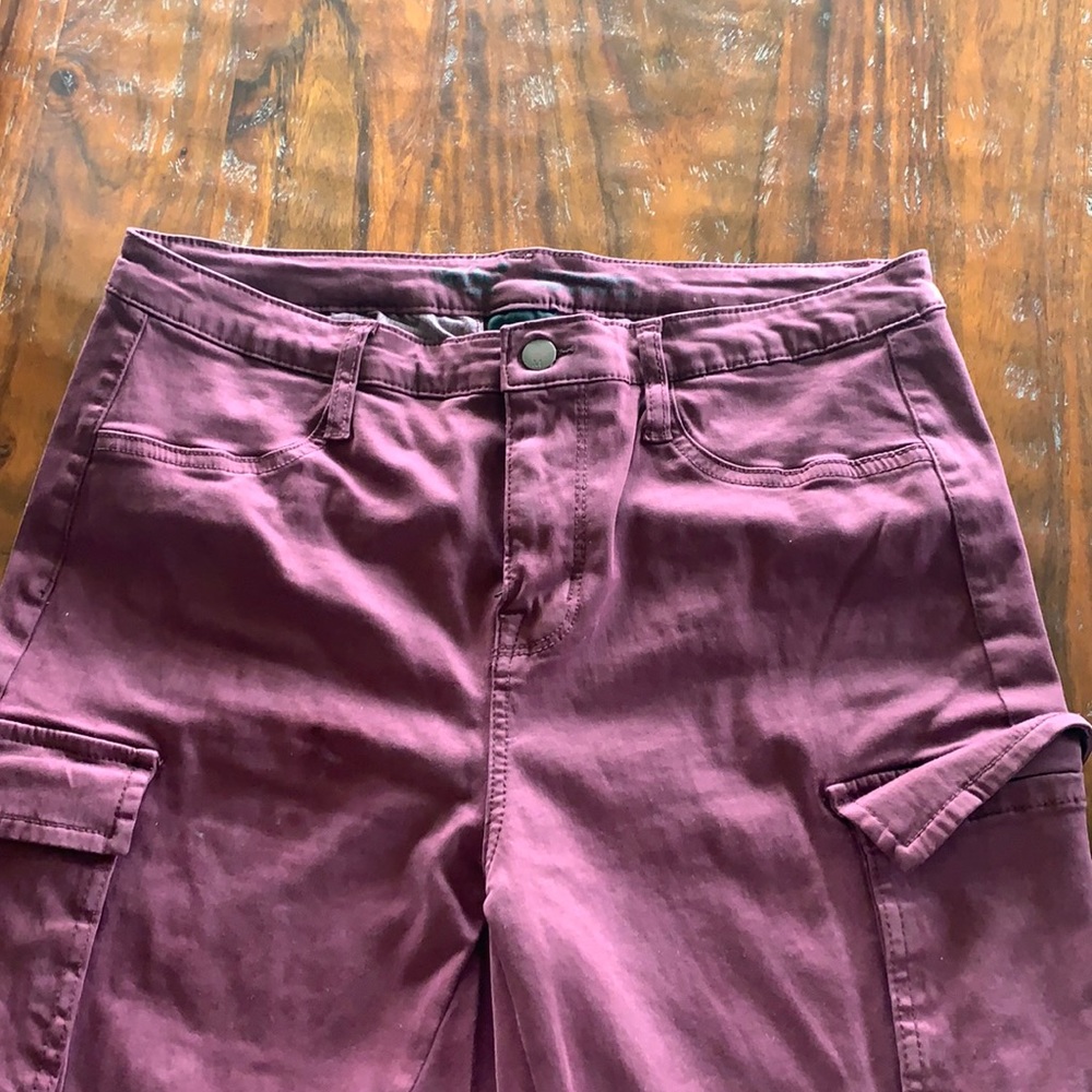 Mossimo maroon high rise jegging size 12